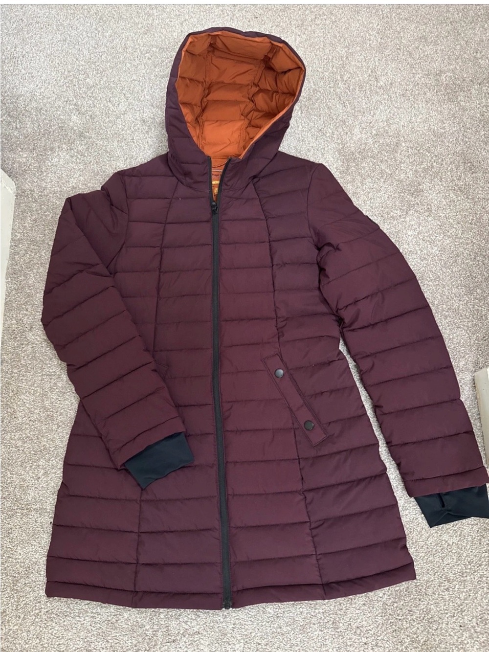 HFX Outdoors Hooded Puffer Coat S Petite EUC